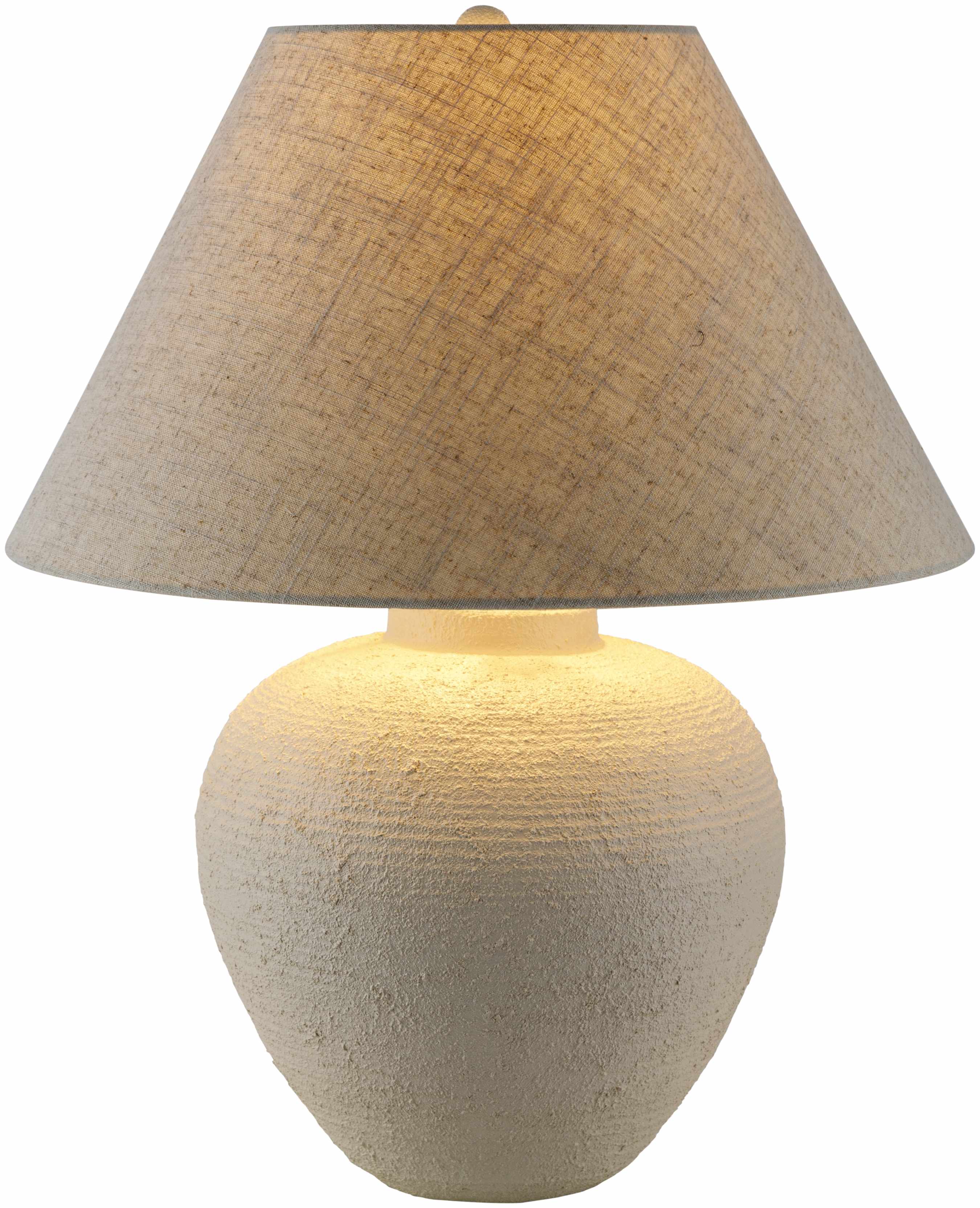 Puduppatti Cream Table Lamp-2