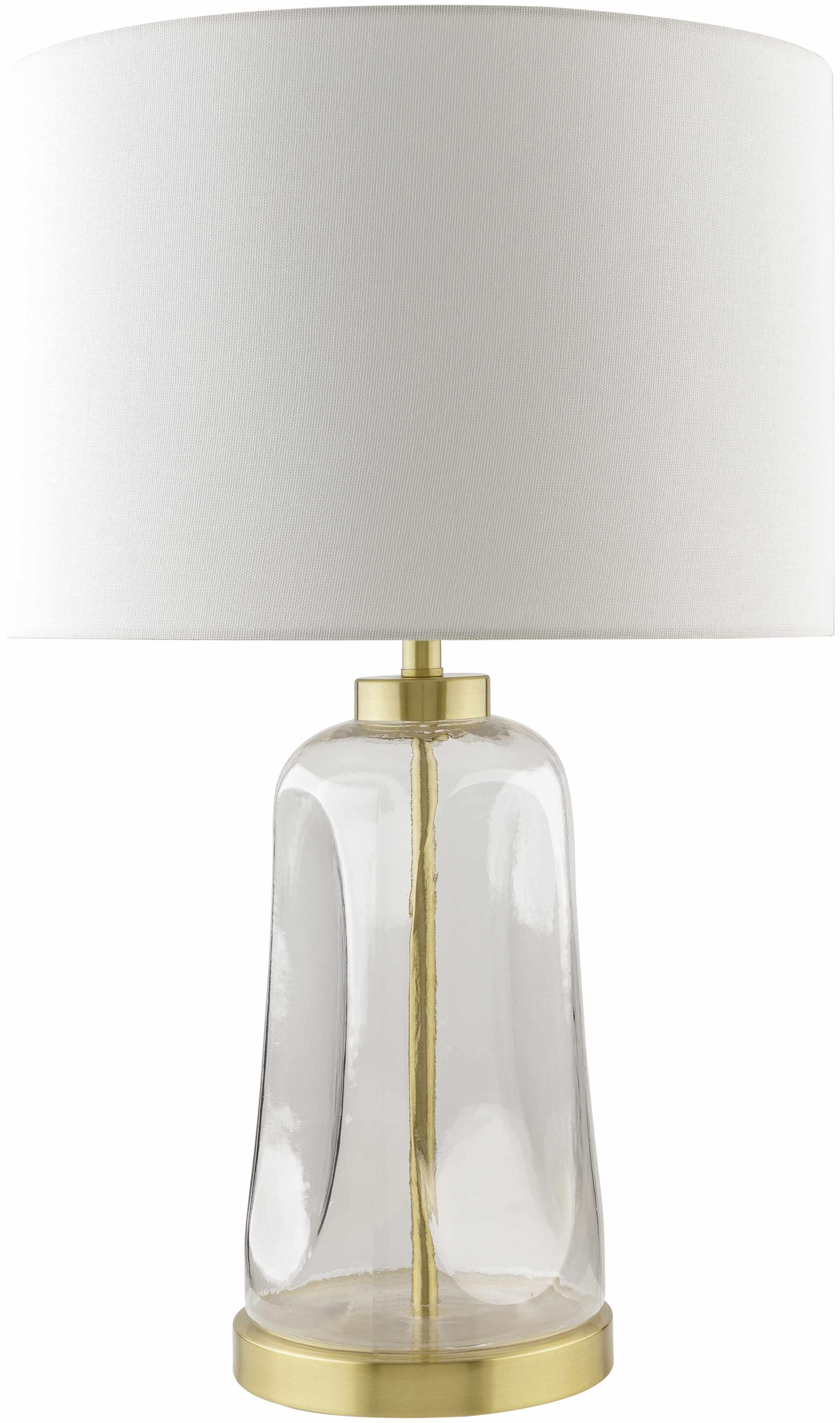 Polevskoy White Gold Table Lamp - PRHOMZ