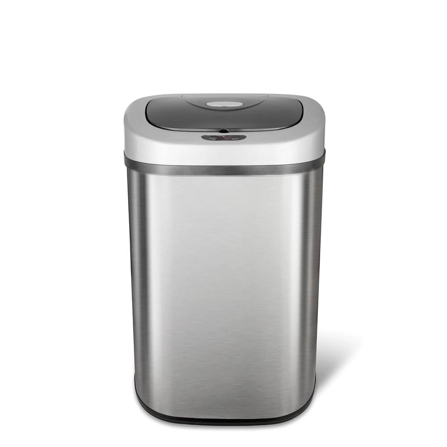 Stainless Steel 21-Gallon Kitchen Trash Can with Motion Sensor Lid-1