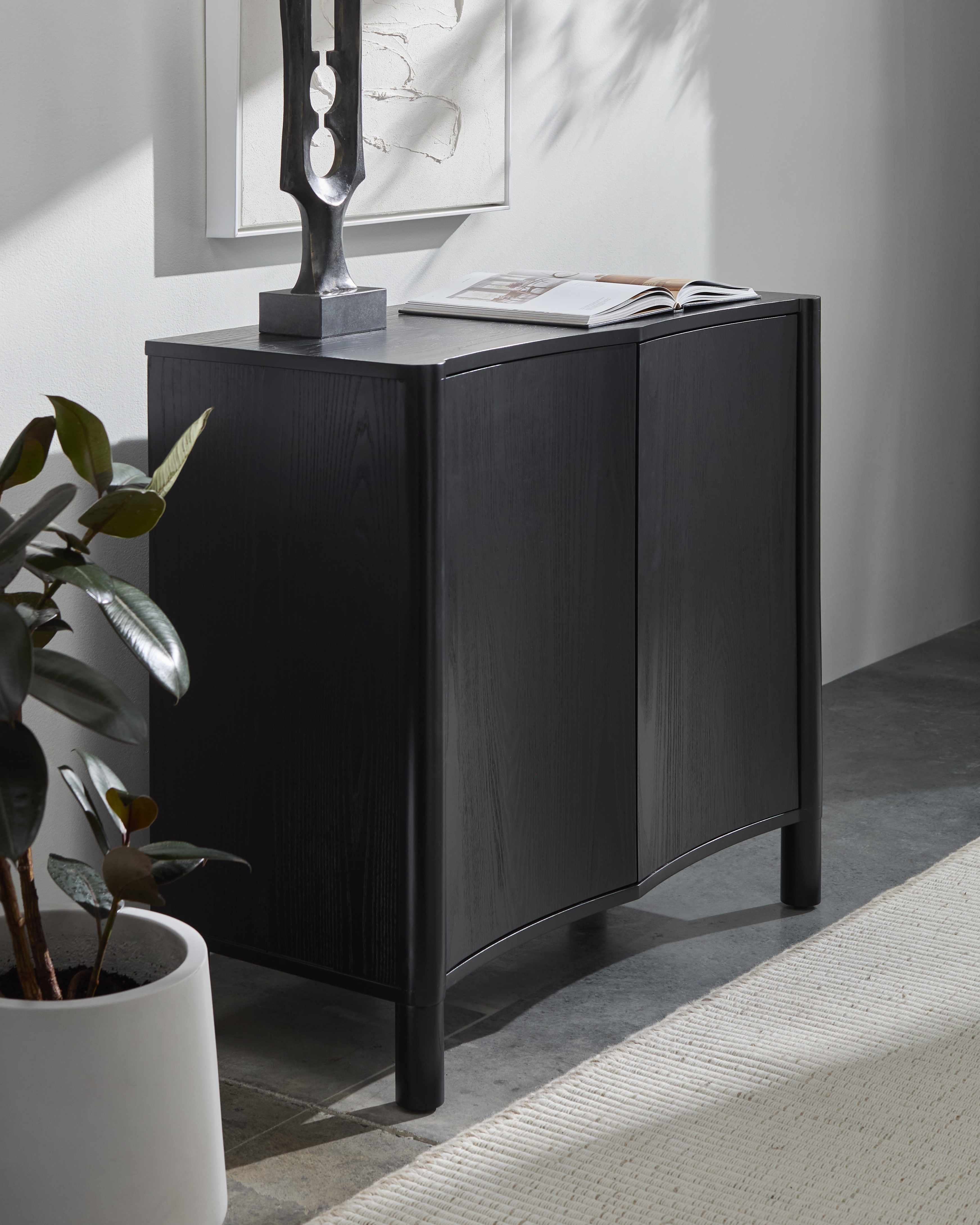 Portofino Black Cabinet-0