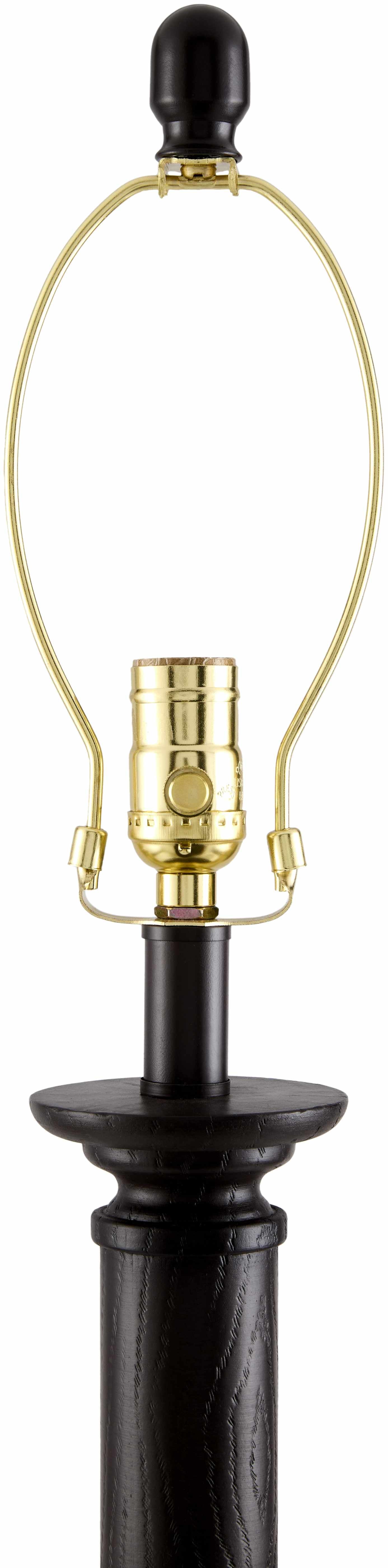 Perungudi Dark Brown Floor Lamp-4