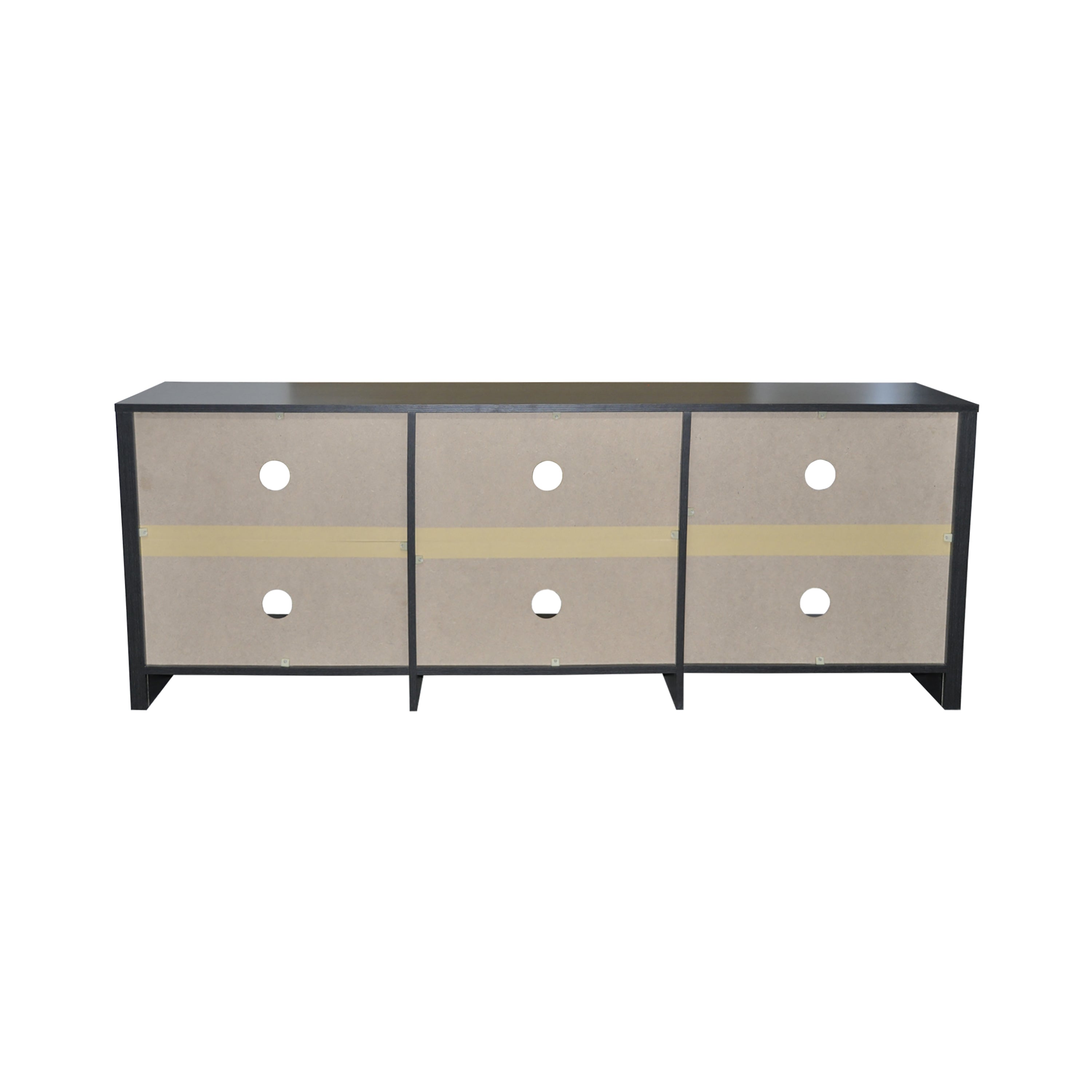 65 in.TV Stand with 6 Storage Shelves Fits TV's up to 70 in.