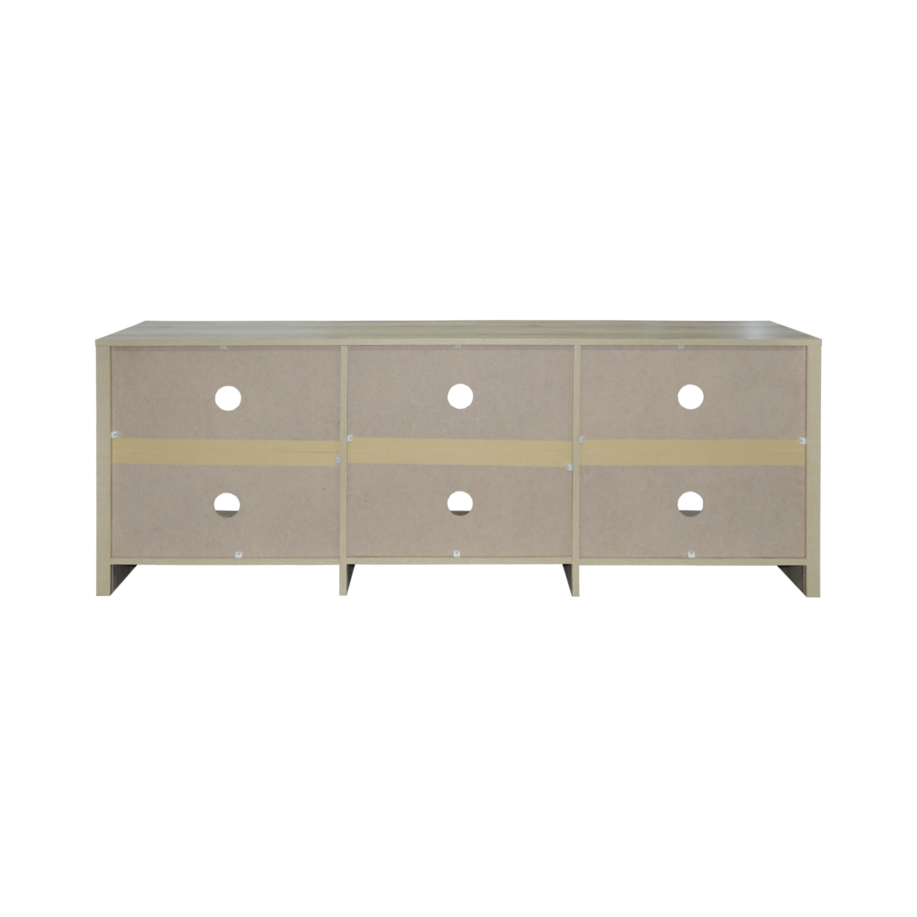 65 in.TV Stand with 6 Storage Shelves Fits TV's up to 70 in.