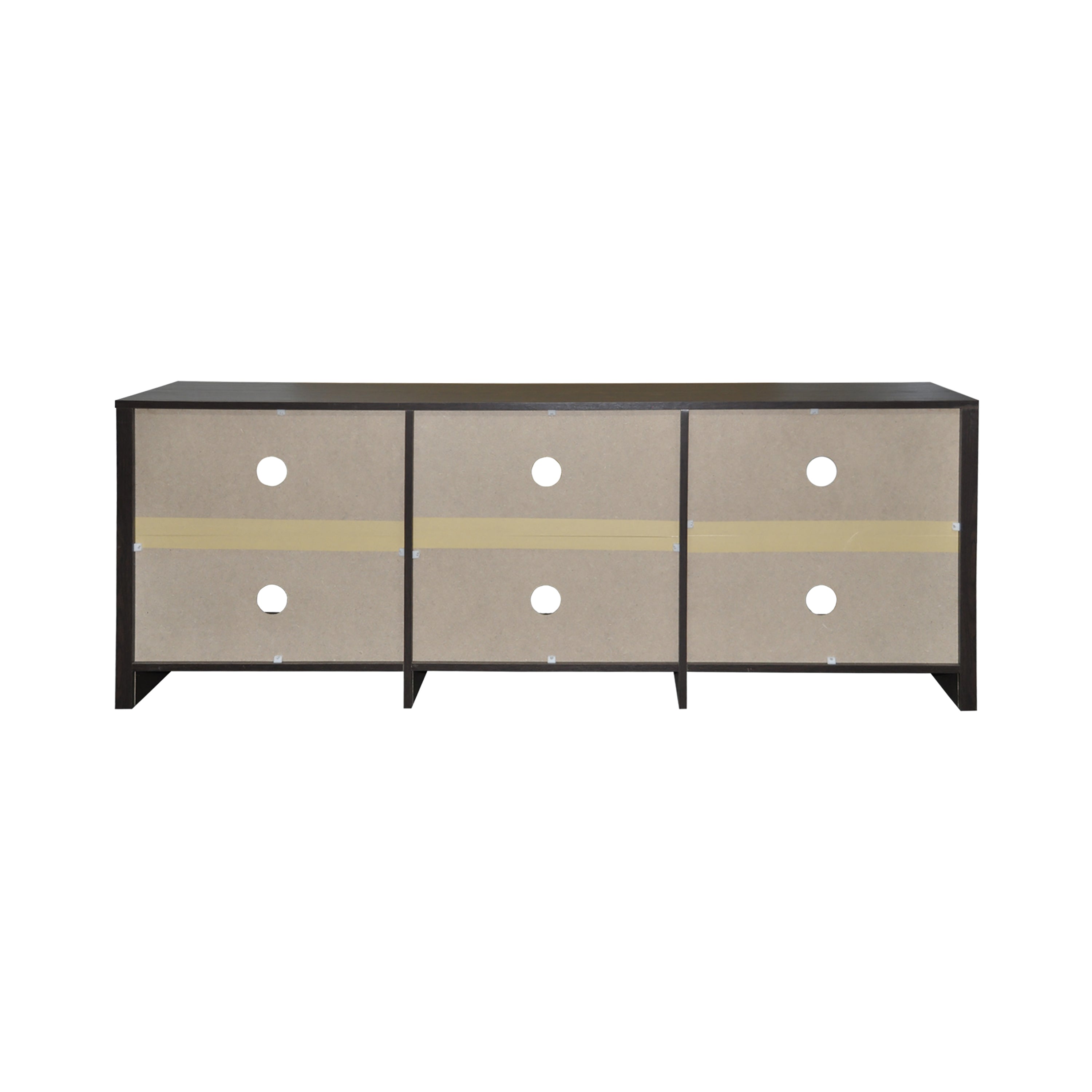 65 in.TV Stand with 6 Storage Shelves Fits TV's up to 70 in.