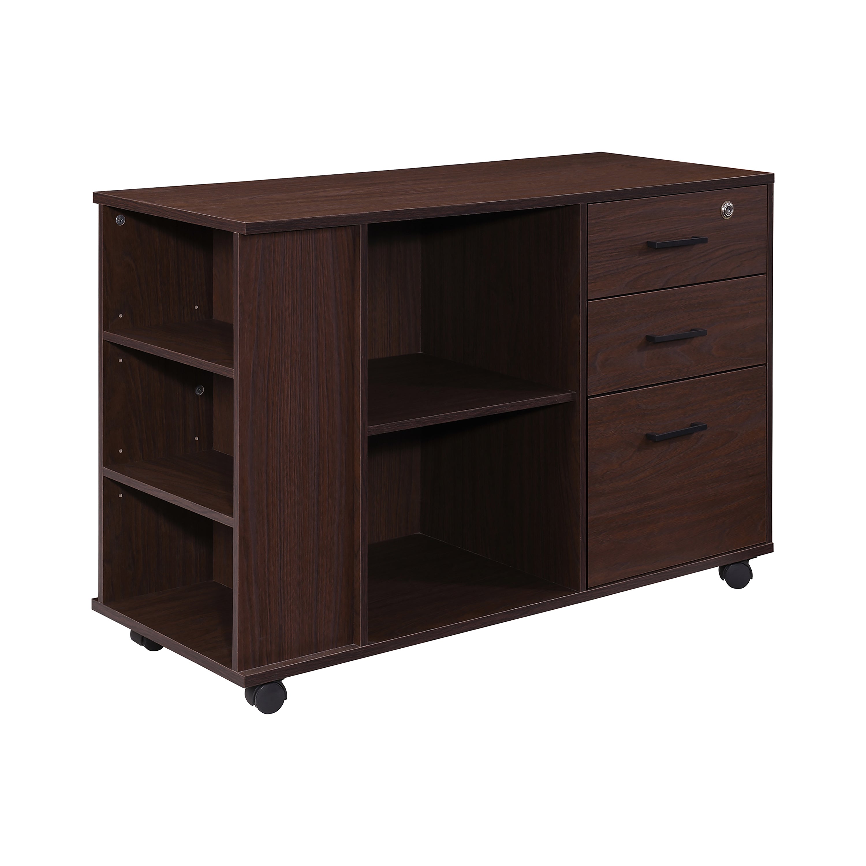 3-Drawer 39.37 in. W Lateral File Cabinet