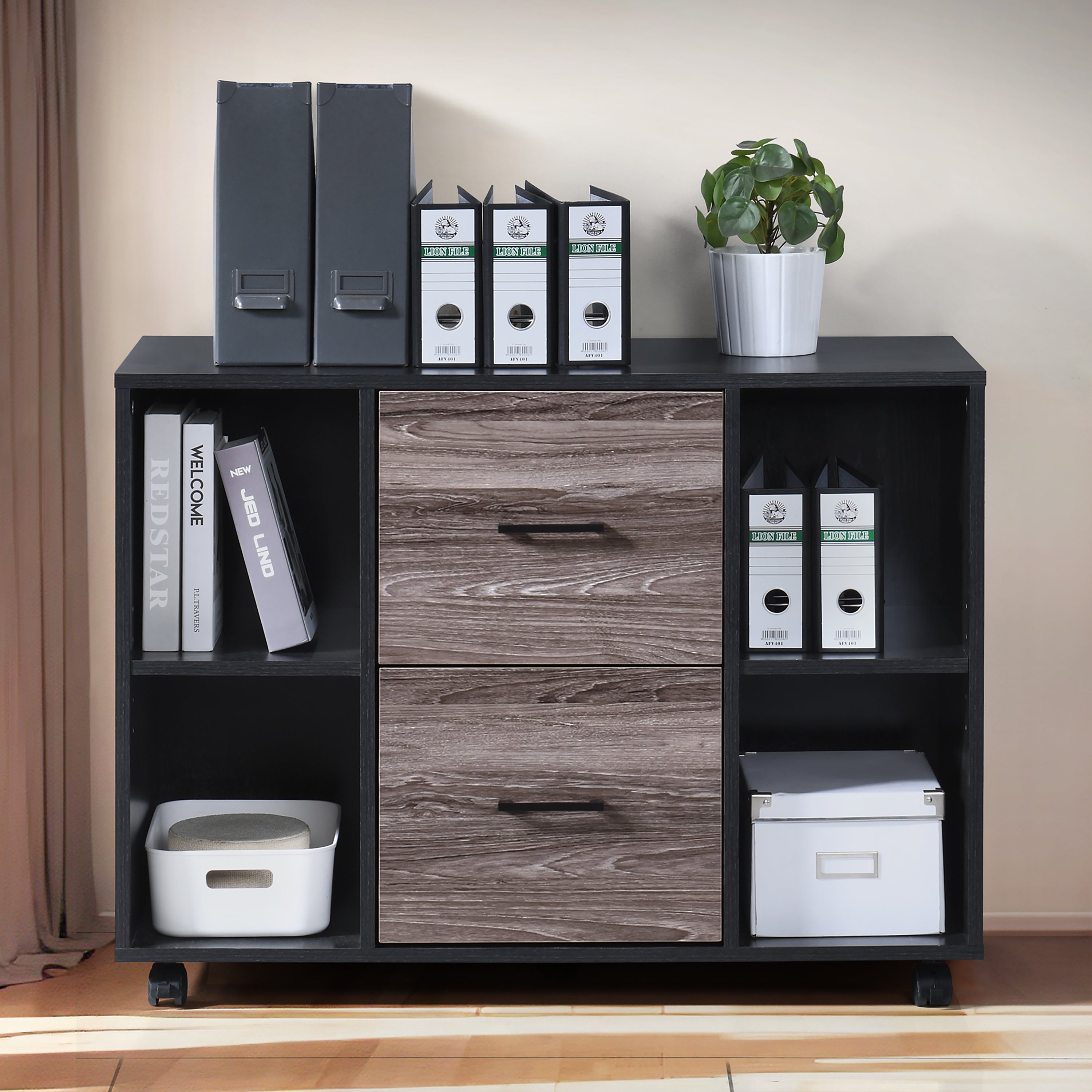 2-Drawer W35.43 in. W Lateral File Cabinet