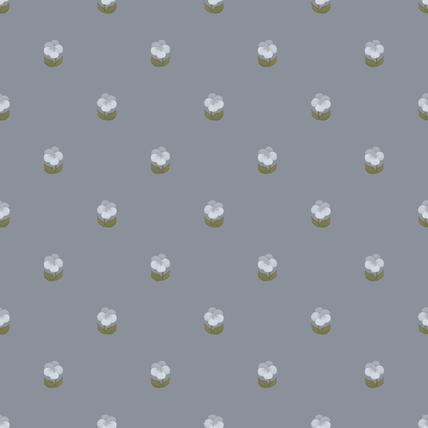 Pansie Wallpaper by The Lil Dills Shop