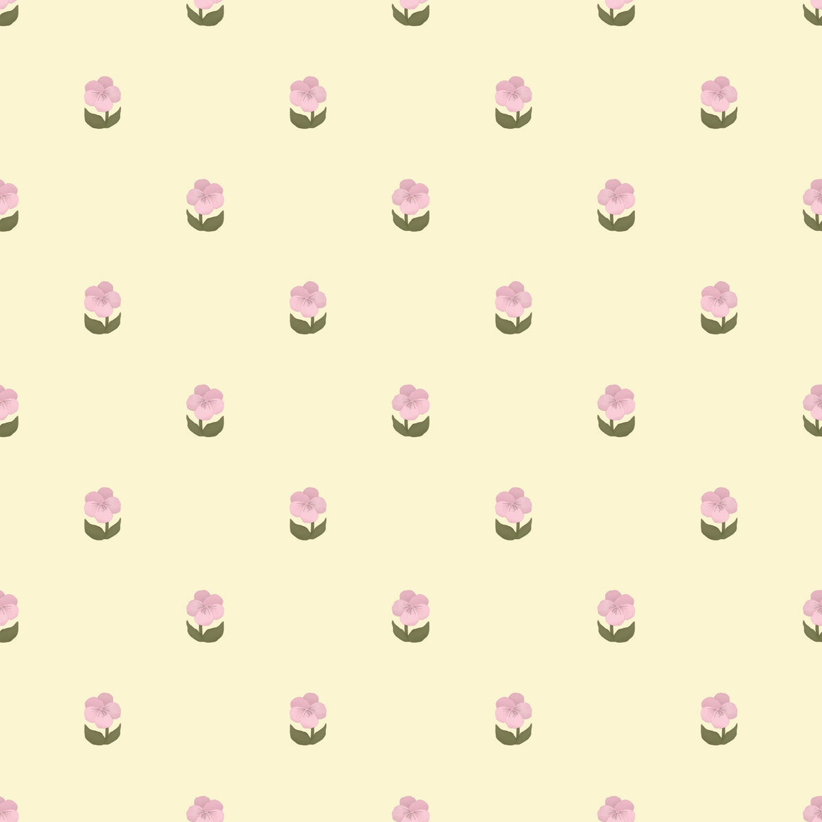 Pansie Wallpaper by The Lil Dills Shop