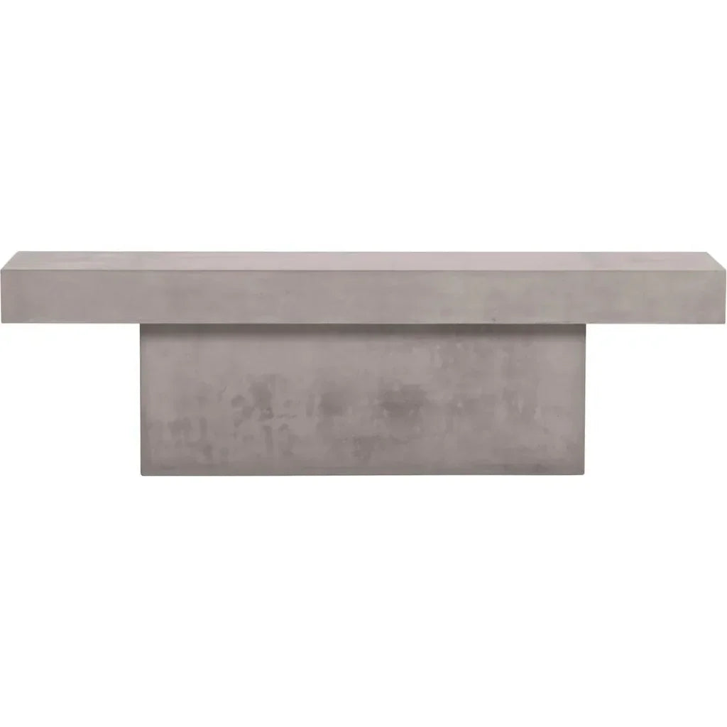 Perpetual Slate Gray Outdoor T-Bench