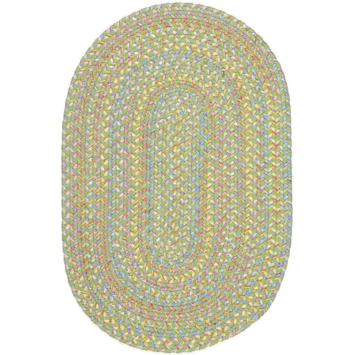 Playtime Braided Oval Reversible Area Rugs