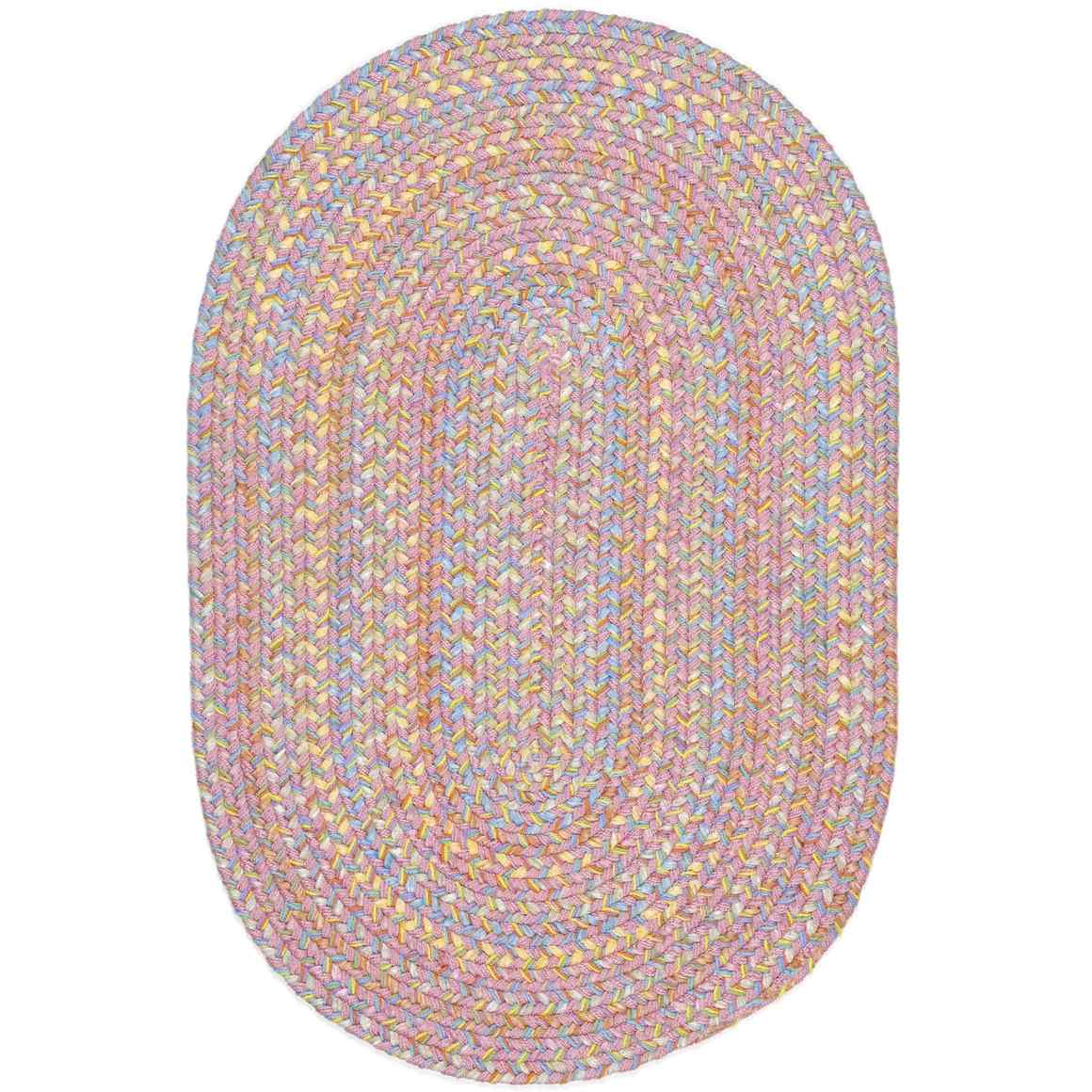 Playtime Braided Oval Reversible Area Rugs