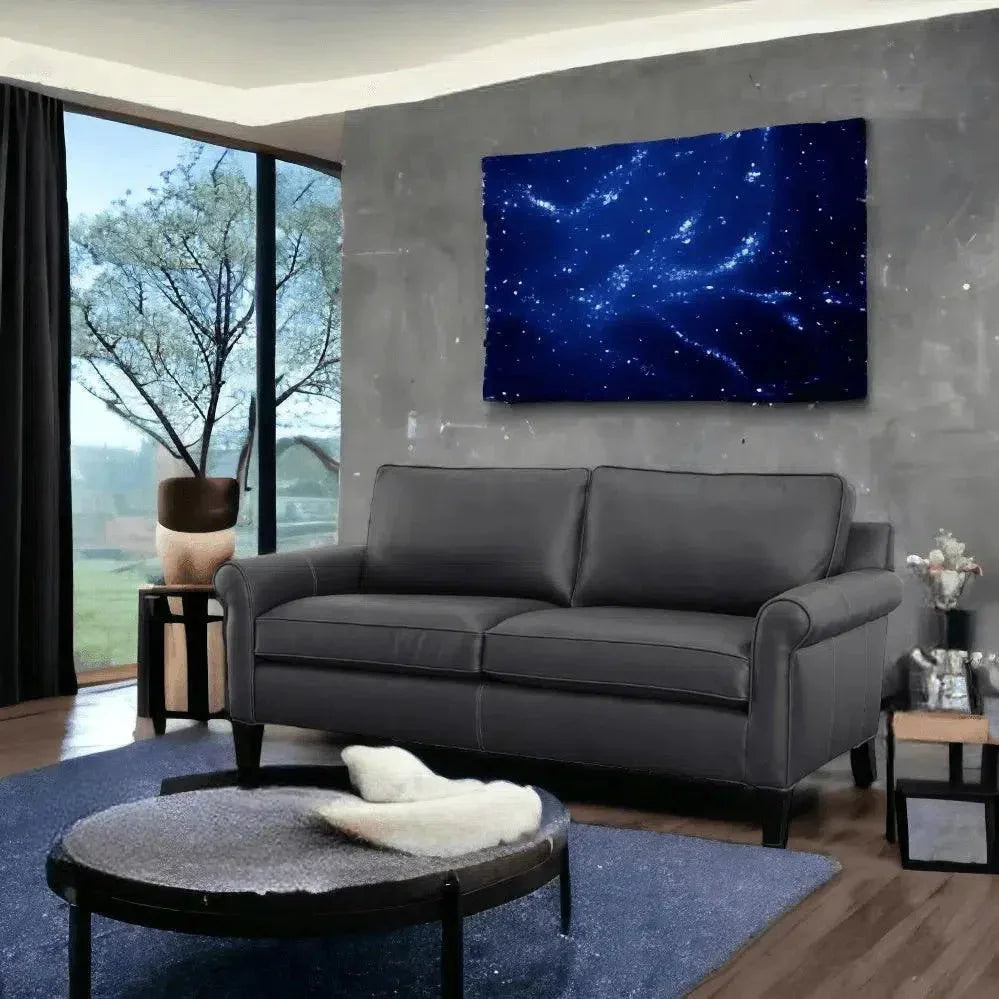 Portman Handcrafted Leather Sofa Is