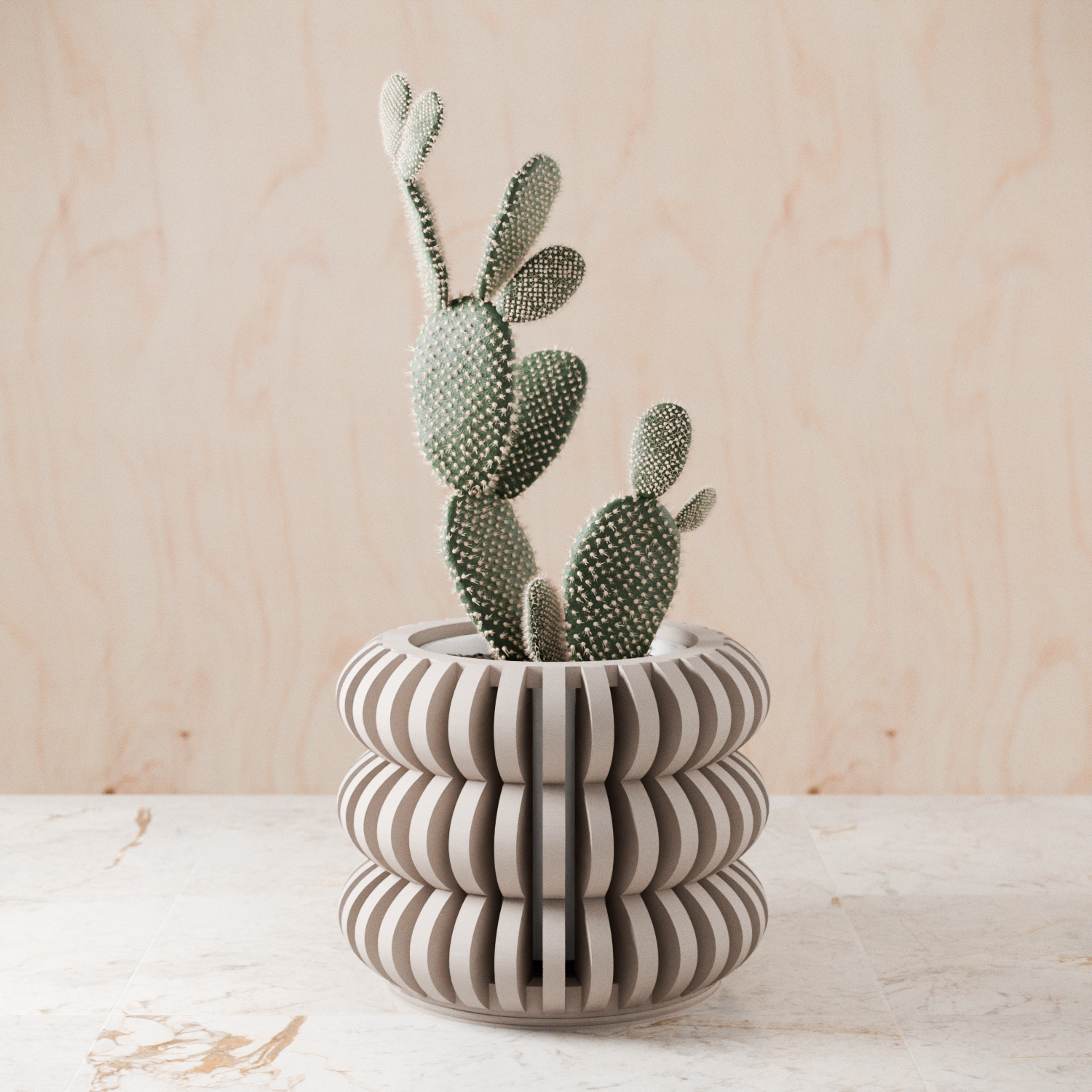 Triple Bubble Orchid Planter-1