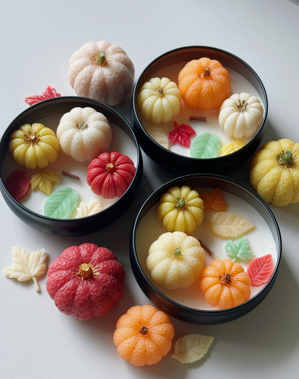 Pumpkin Patch Soy Wax Candle• Seasonal Gift •Home Decor-0