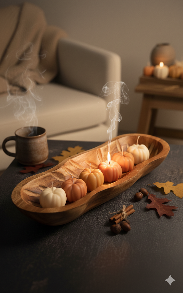 Autumn Pumpkin Candle | Hand-Poured Soy Wax
