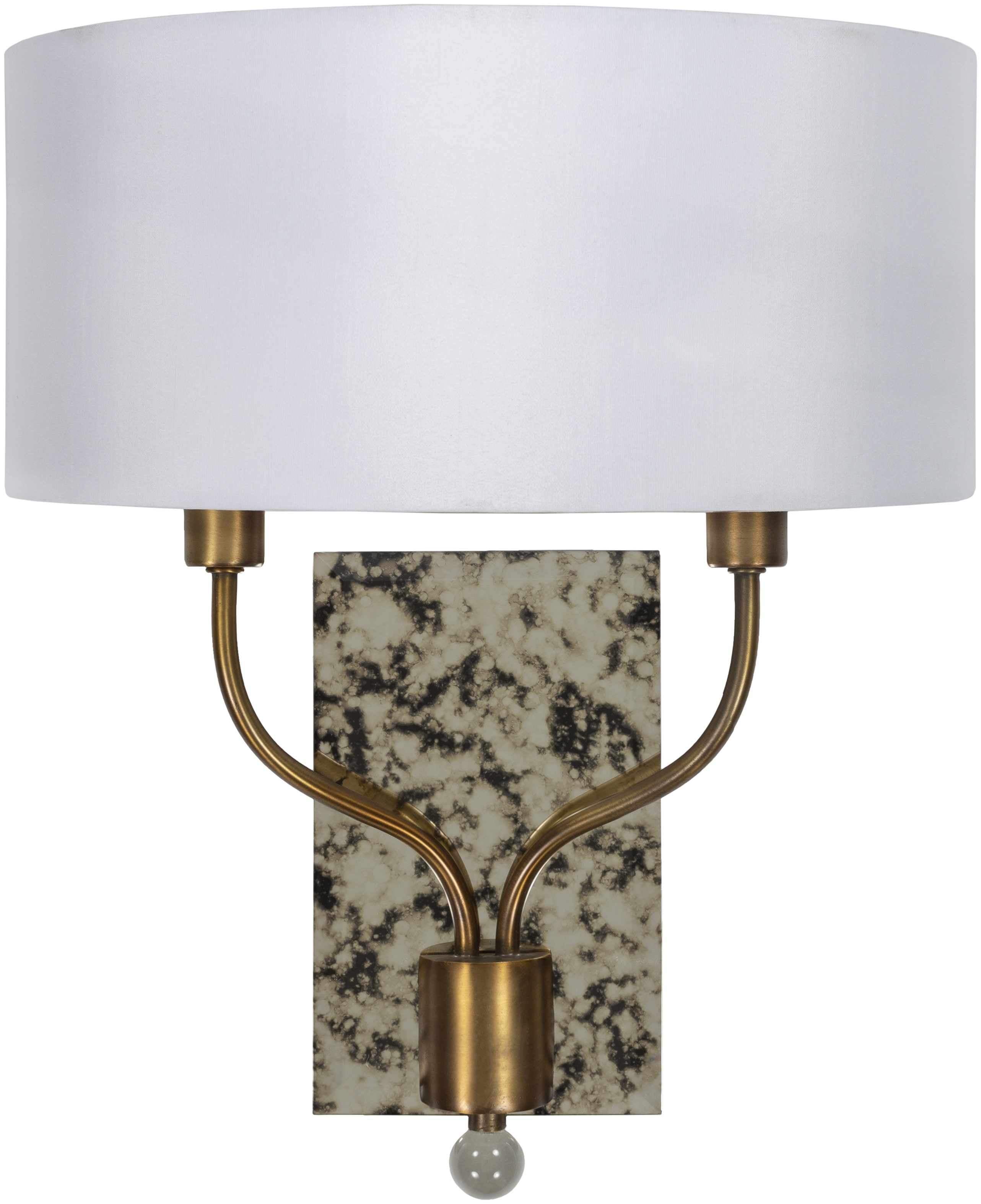 Tan Rustic Wall Sconce for hallway or bedroom lighting-5