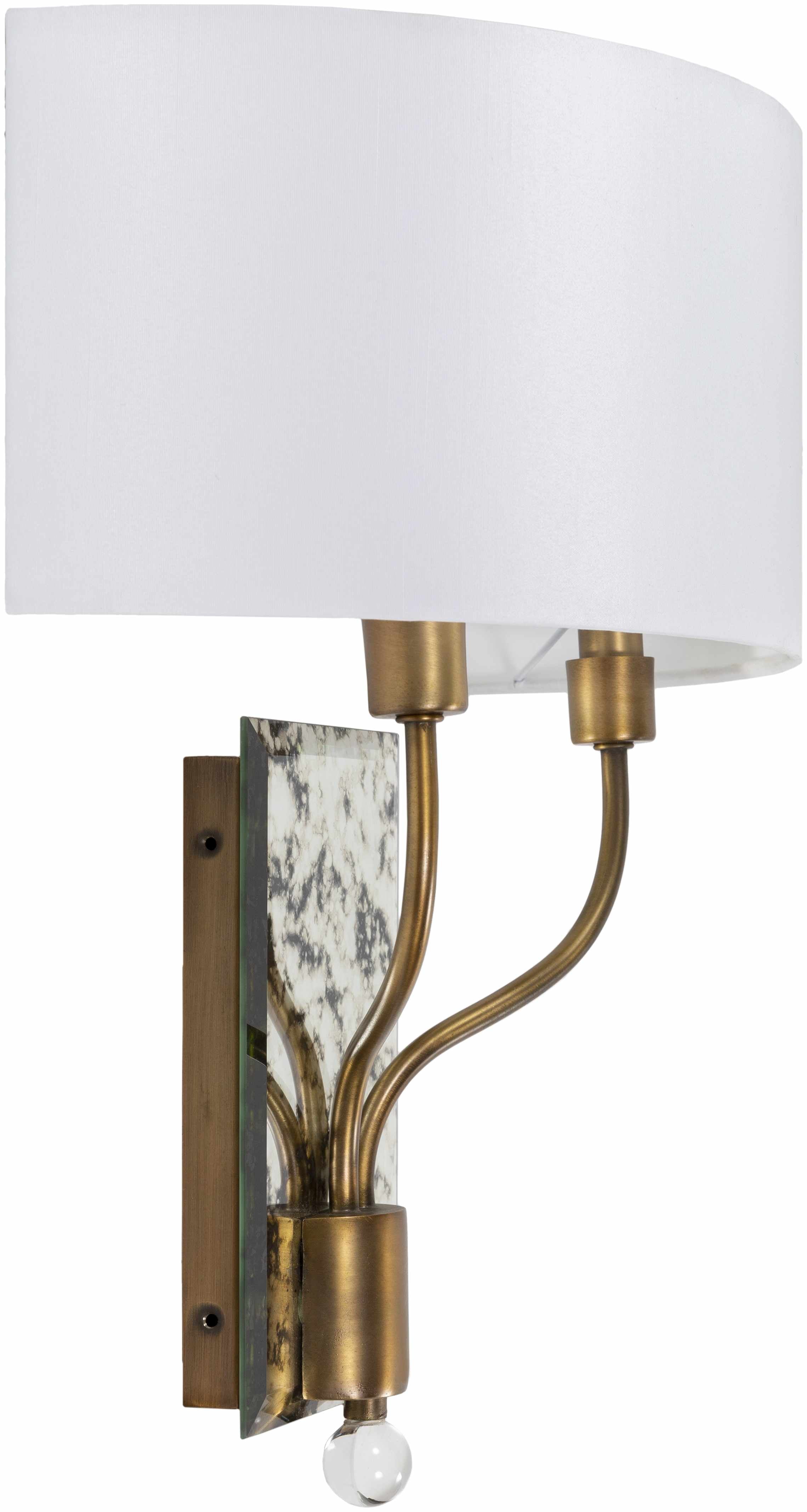 Tan Rustic Wall Sconce for hallway or bedroom lighting-2