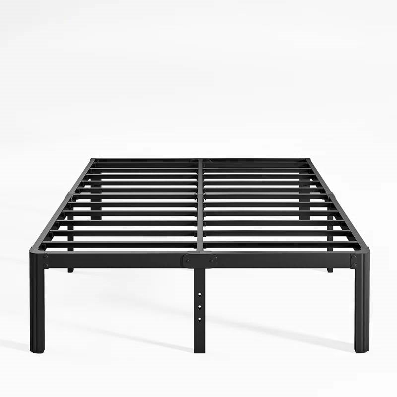 Queen Heavy Duty Metal Bed Frame with Round Edge Legs - 2,000 lb. Max Weight-0