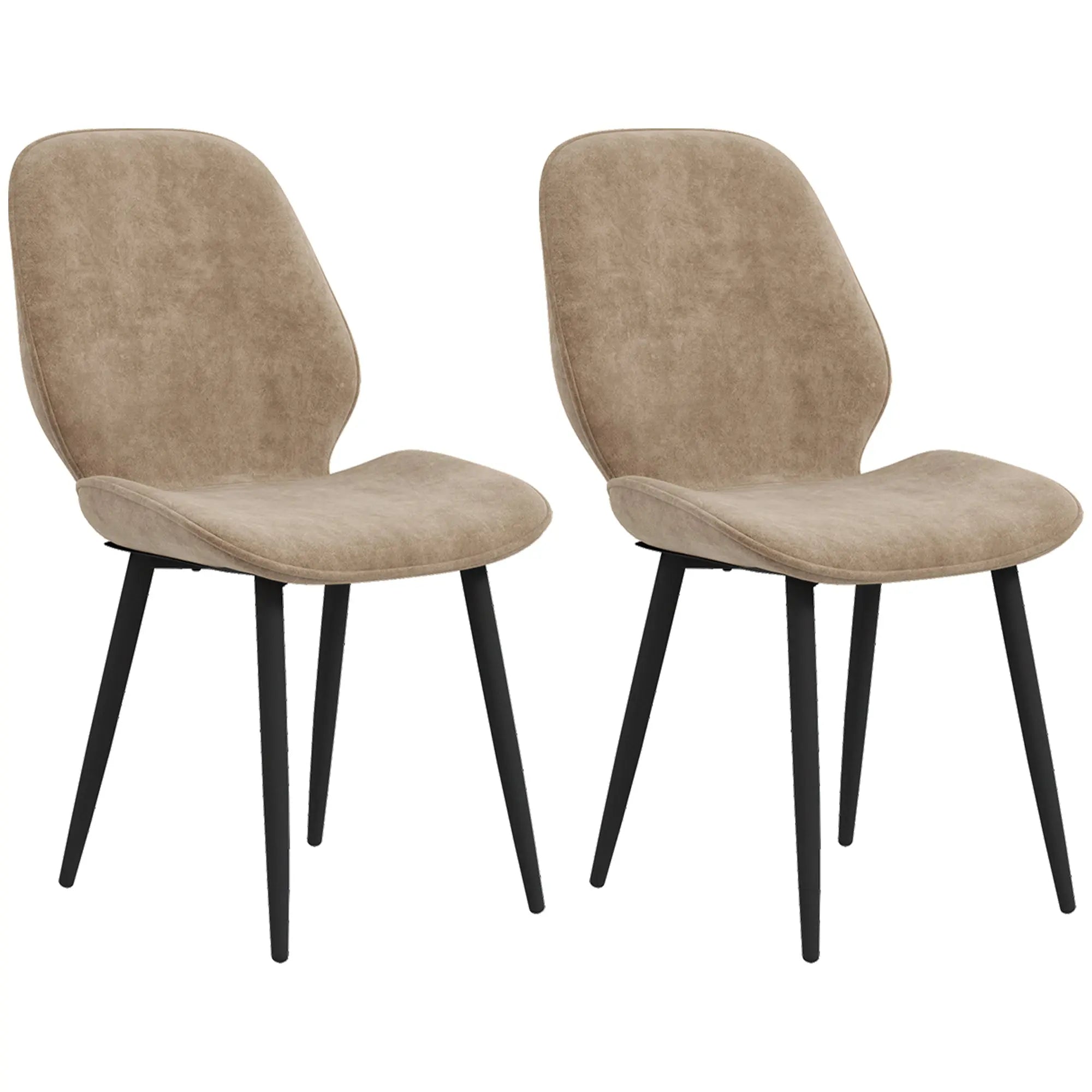 Ray Velvet Dining Room Chair (Set of 2)