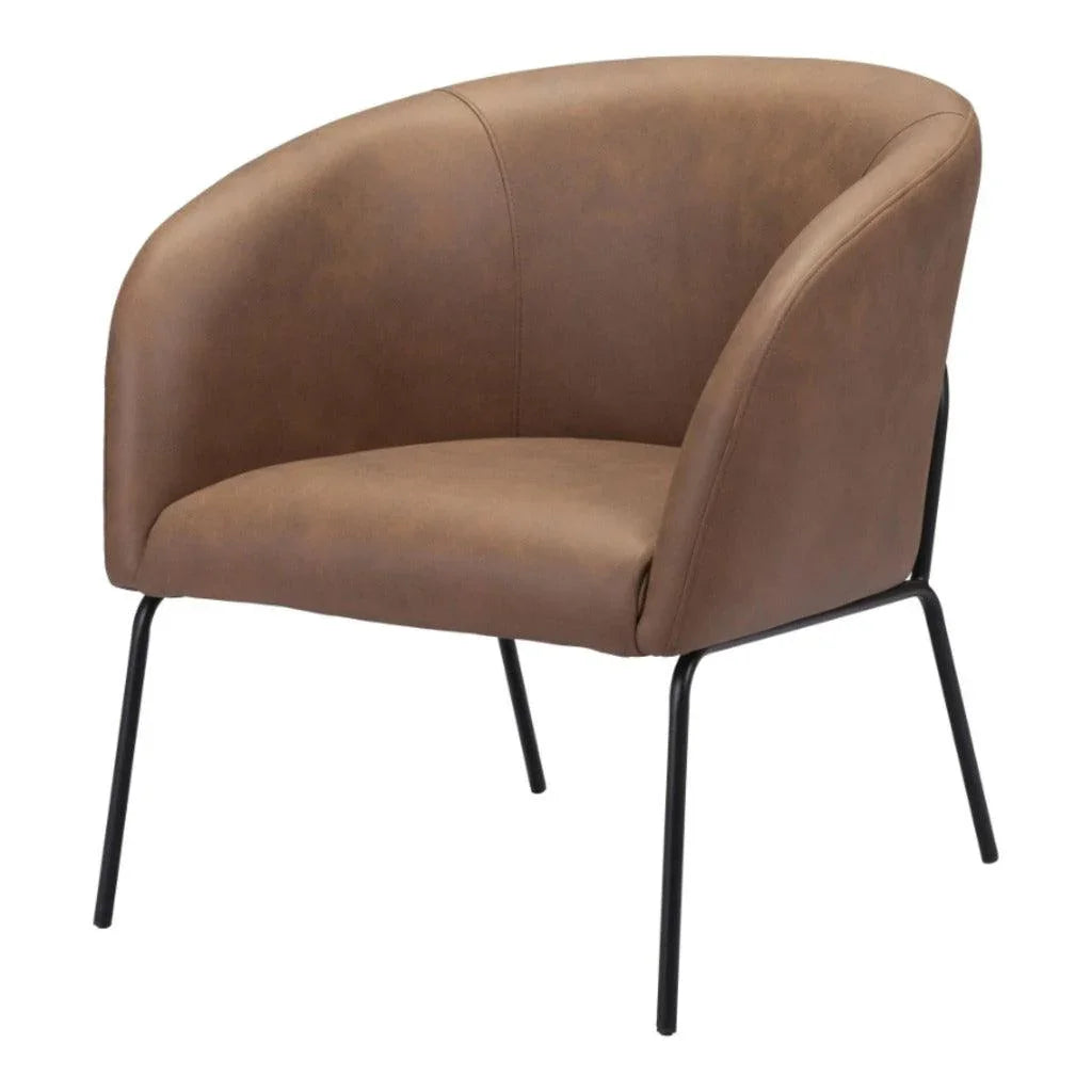 Quinten Steel Frame Accent Chair