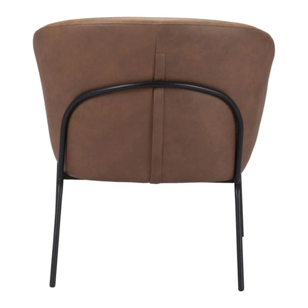 Quinten Steel Frame Accent Chair