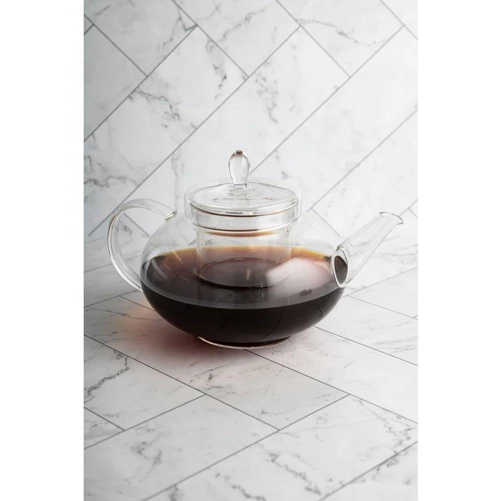 1,500 ml / 50 oz Borosilicate Glass Teapot with Removable Infuser-1