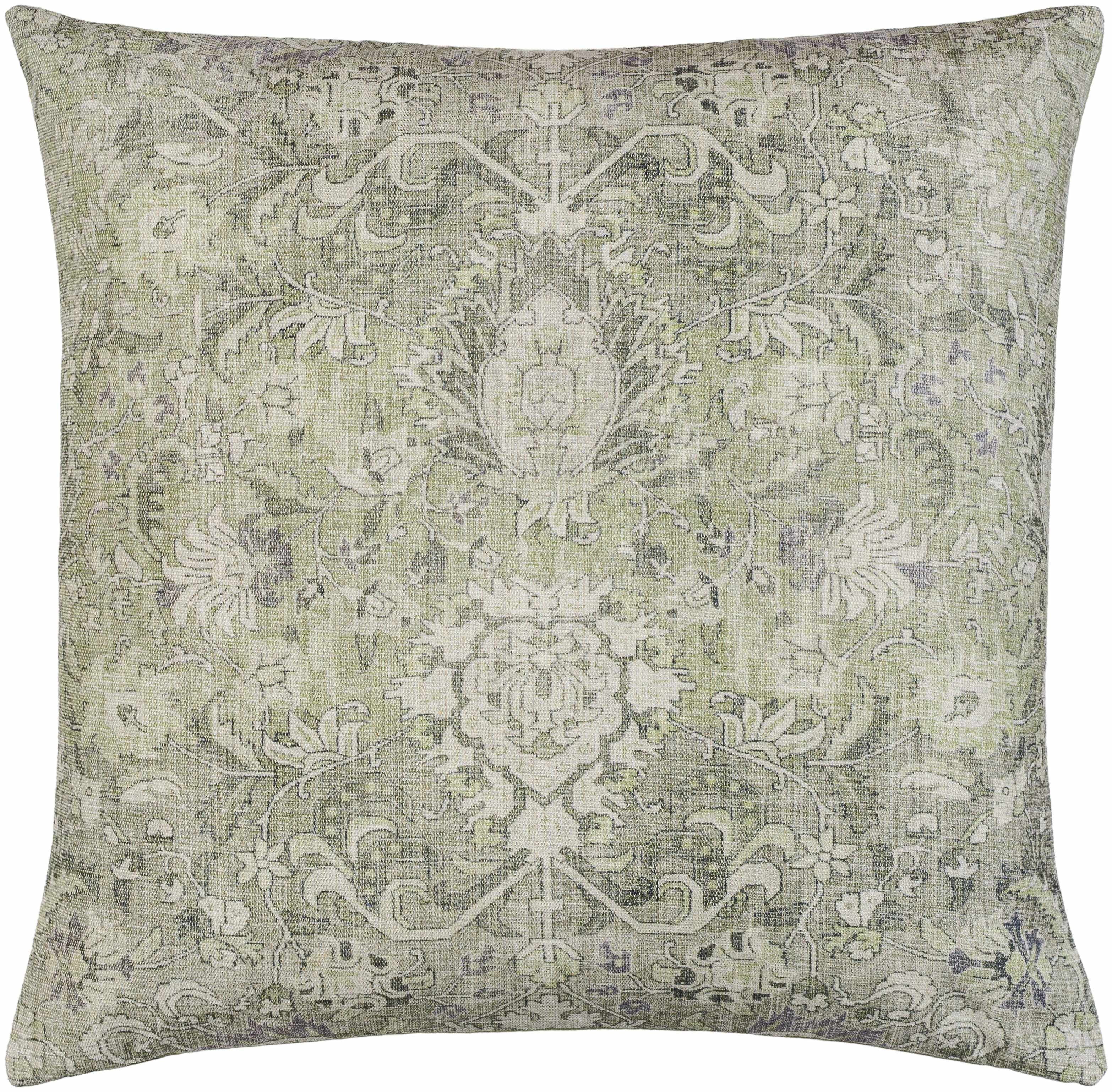 Renee Olive Throw Pillow-0