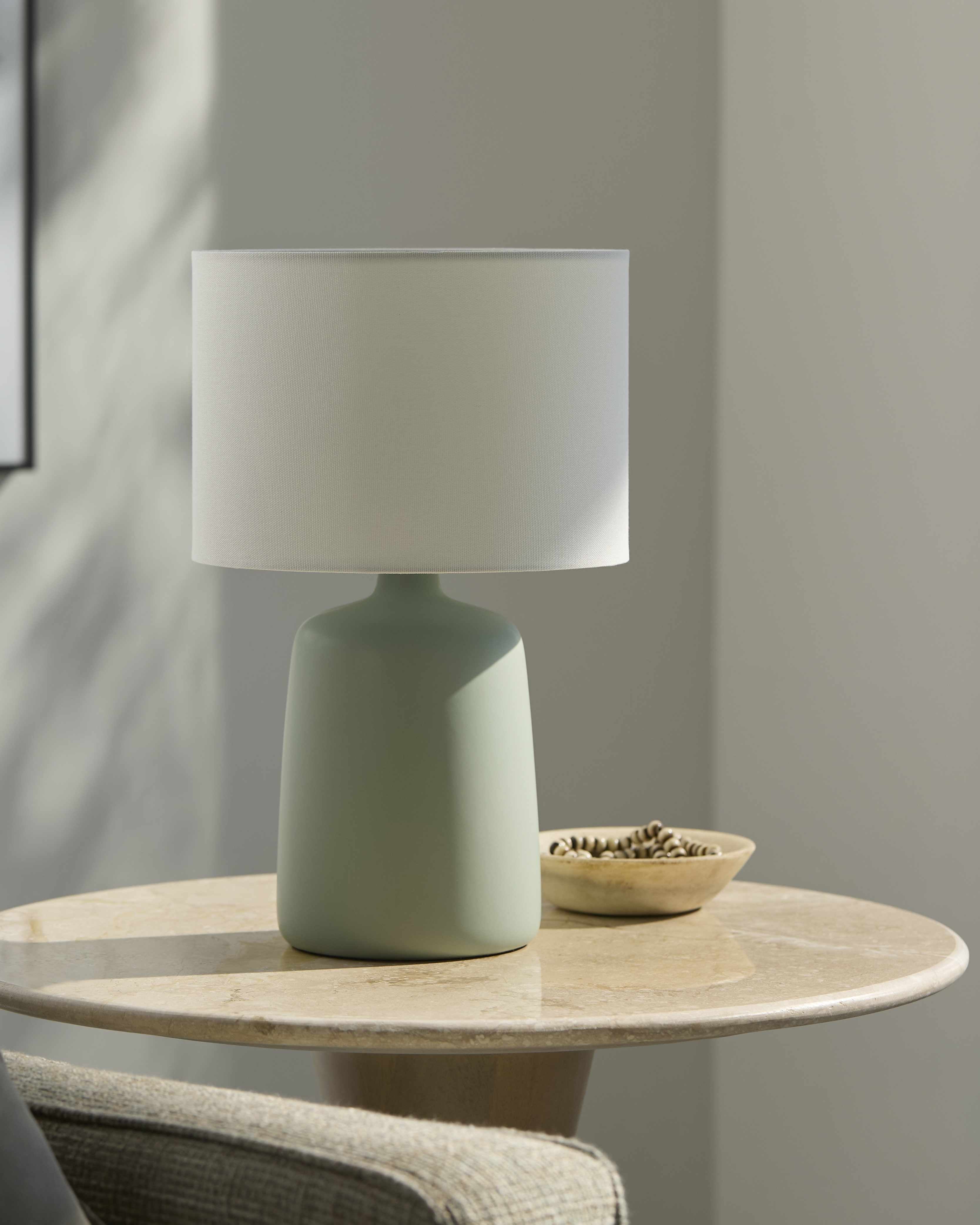 Rolleville Lime Green Table Lamp-0