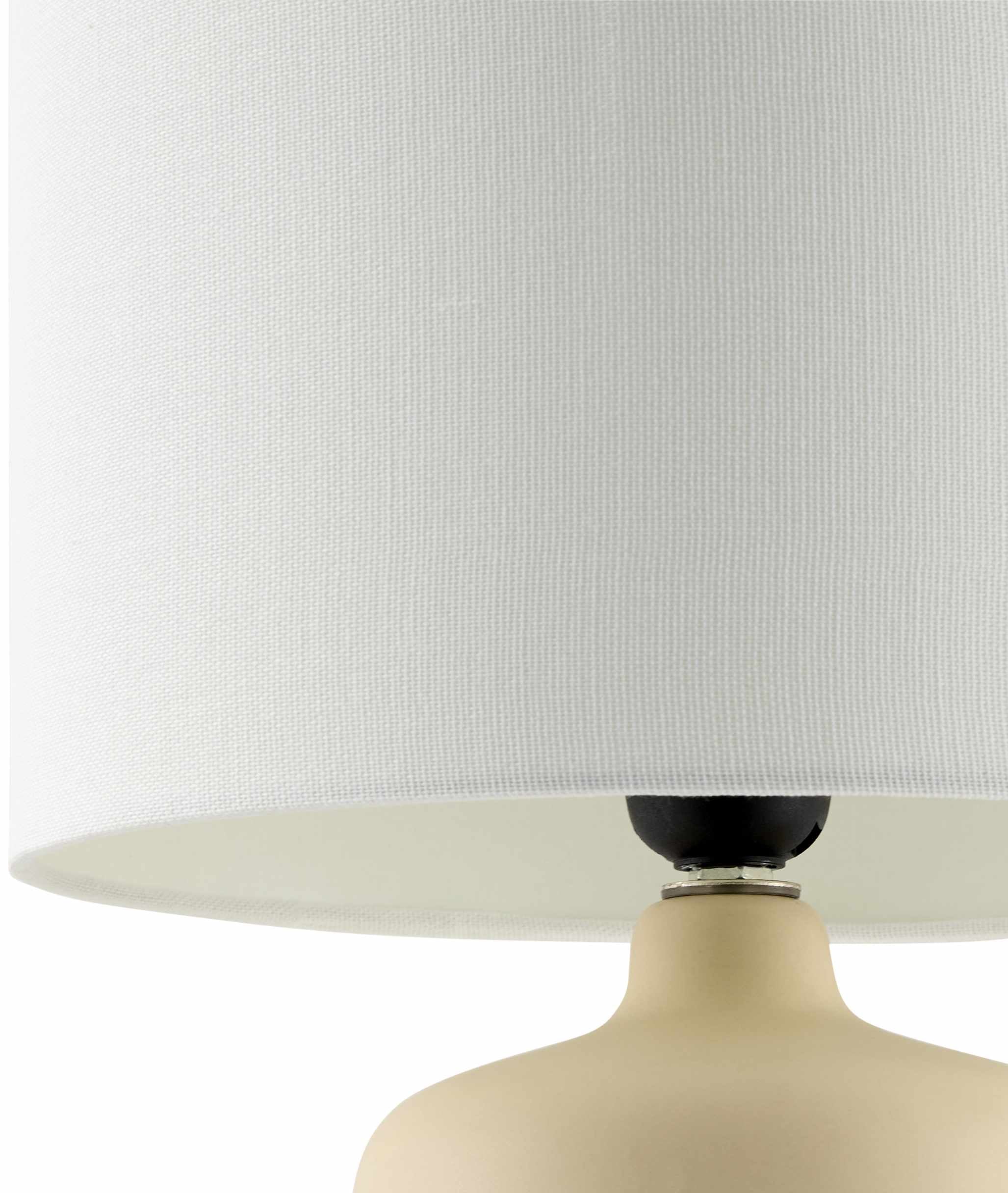 Rolleville Cream Table Lamp-2