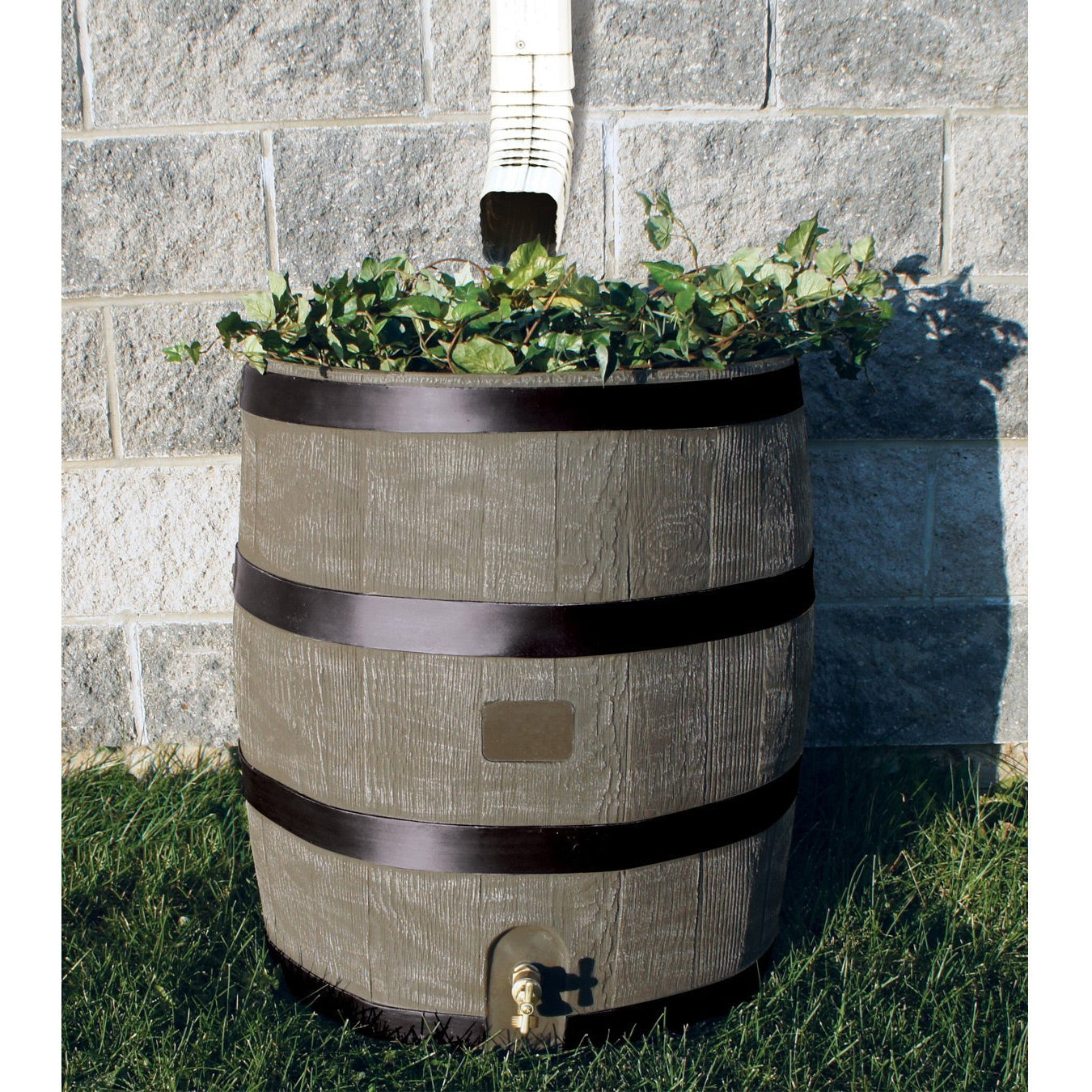 2-in-1 Rain Barrel Planter-1