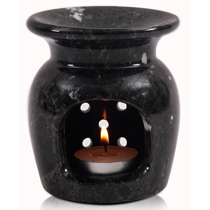 Radicaln Marble Oil Burner 4" Inches Handmade Candle Wax Warmer-1