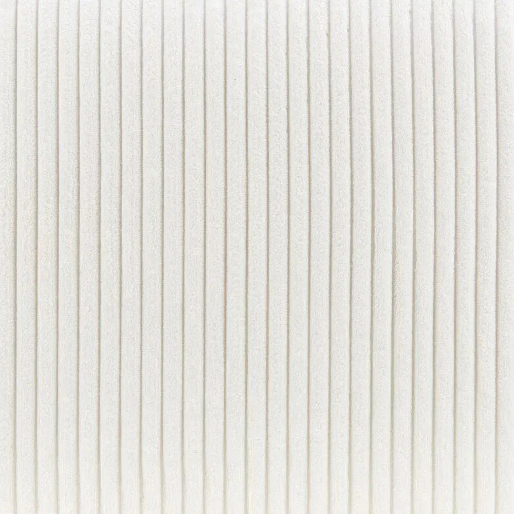 Rahat Wood White Armless Accent Chair