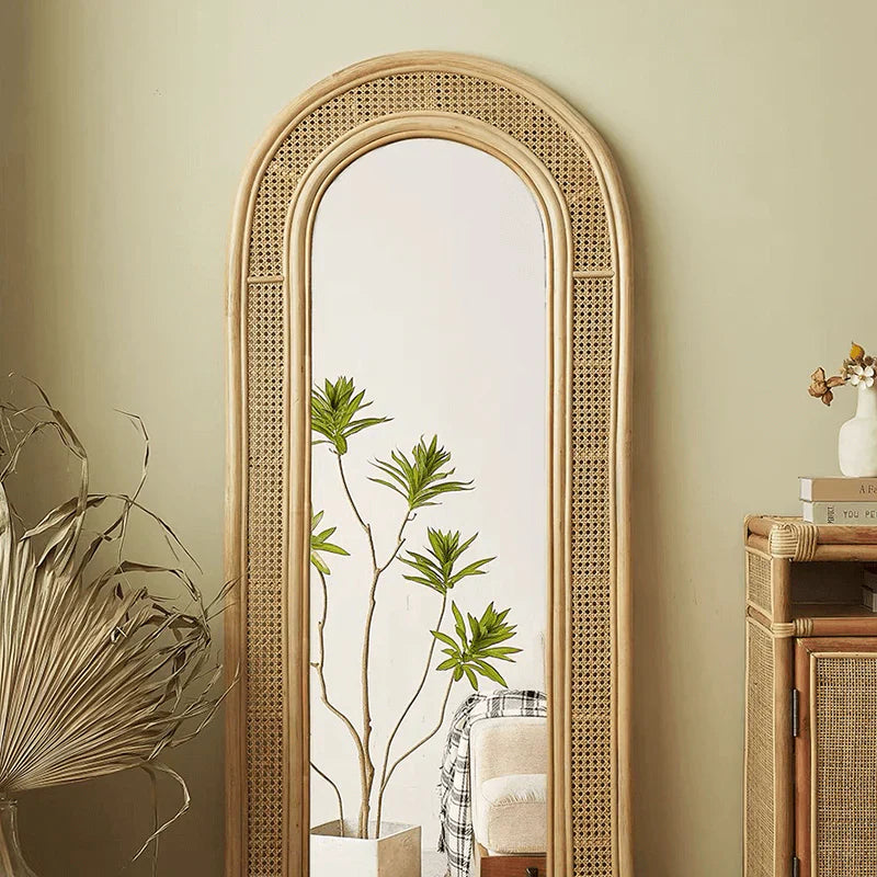 Rianjali Rattan Mirror-0