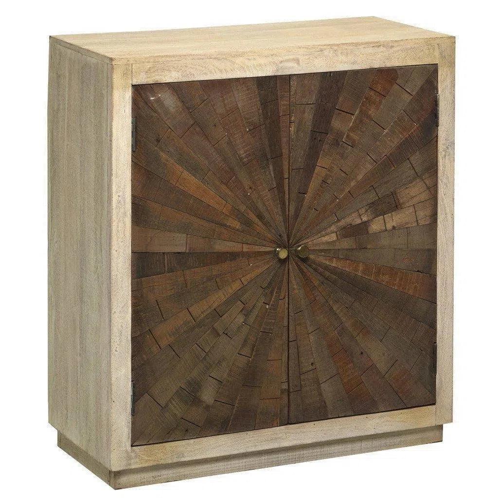 Rhowyn Wood Brown Accent Cabinet
