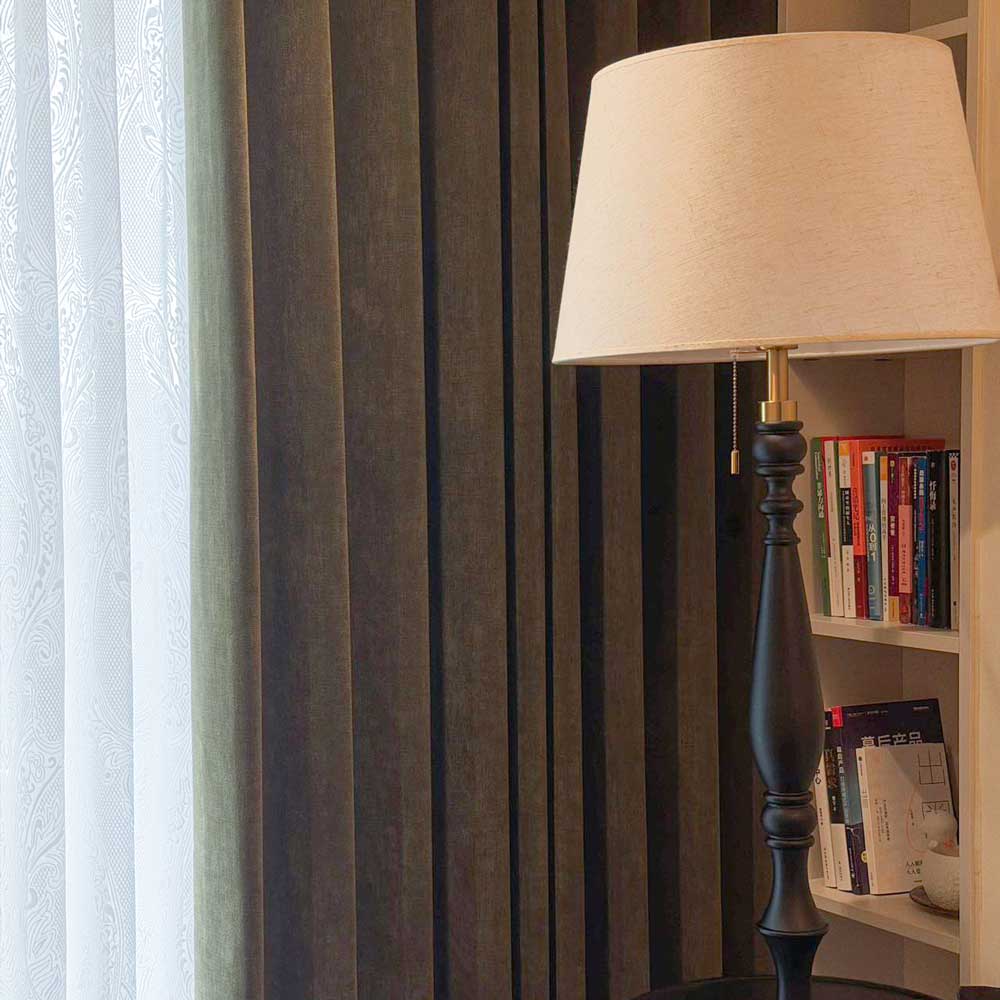 Rosalyn Matte Velvet Room Darkening Thermal Curtains