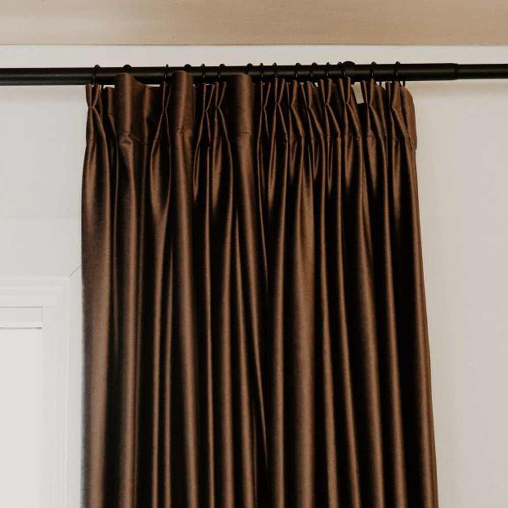Ruby Elegant Green Custom Velvet Curtains