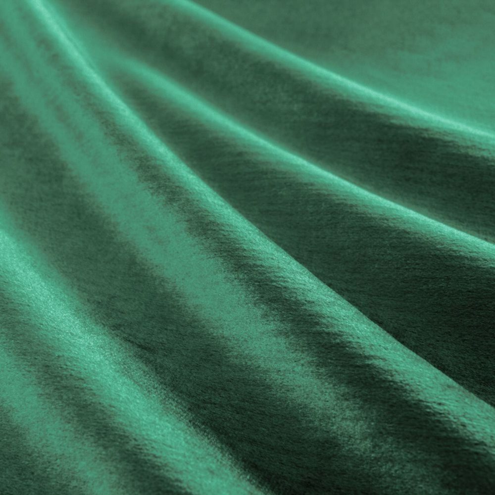 Ruby Elegant Green Custom Velvet Curtains