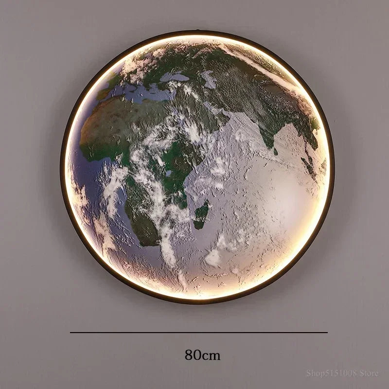 Dlight Decor Planet Mural Wall Light for Interiors