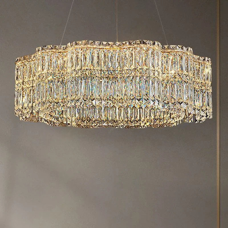 DecorBites™ LED Crystal Chandeliers Modern Fixtures