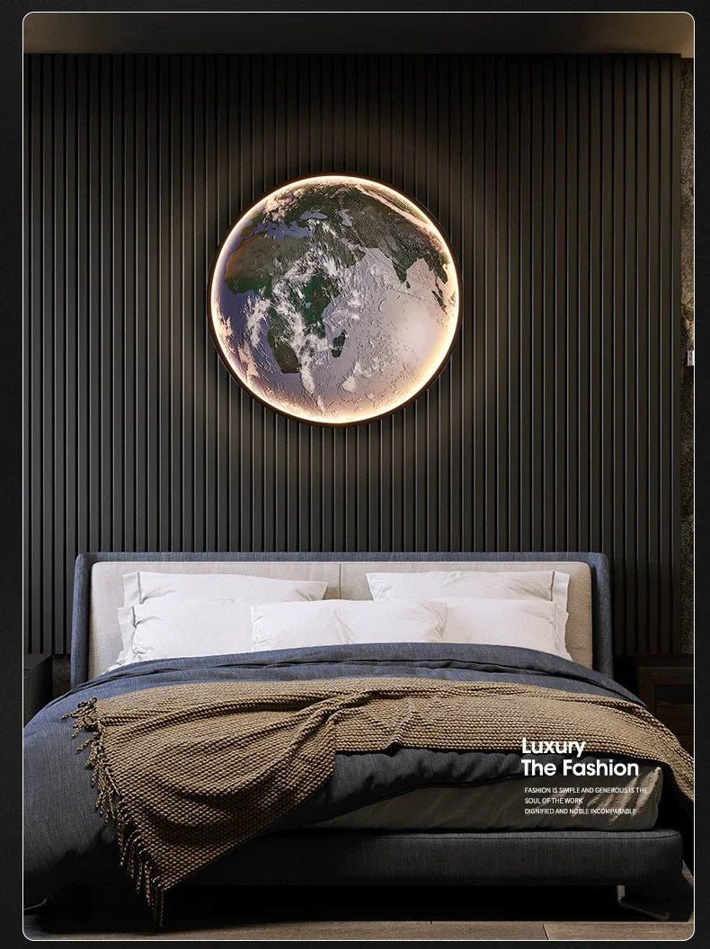 Dlight Decor Planet Mural Wall Light for Interiors