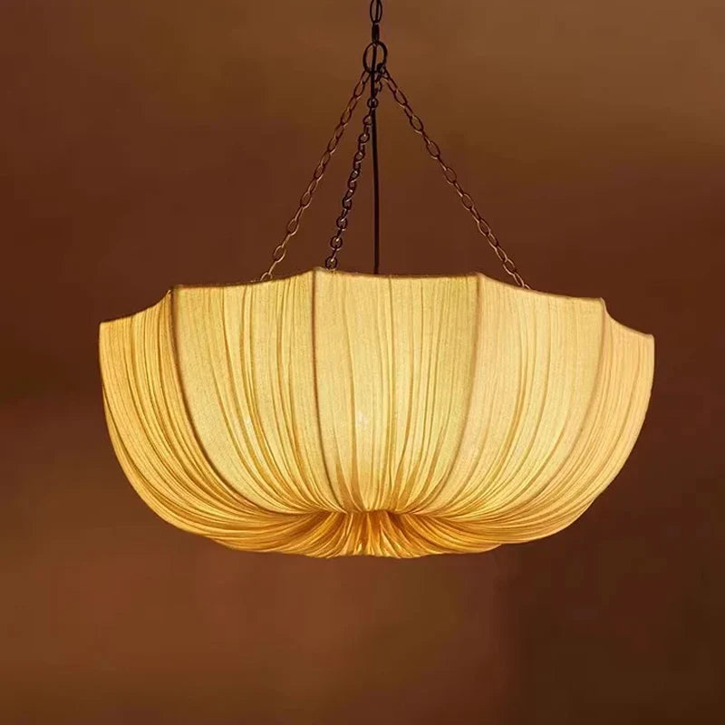 DecorBites™ Fabric Chandelier Pendant Lamp