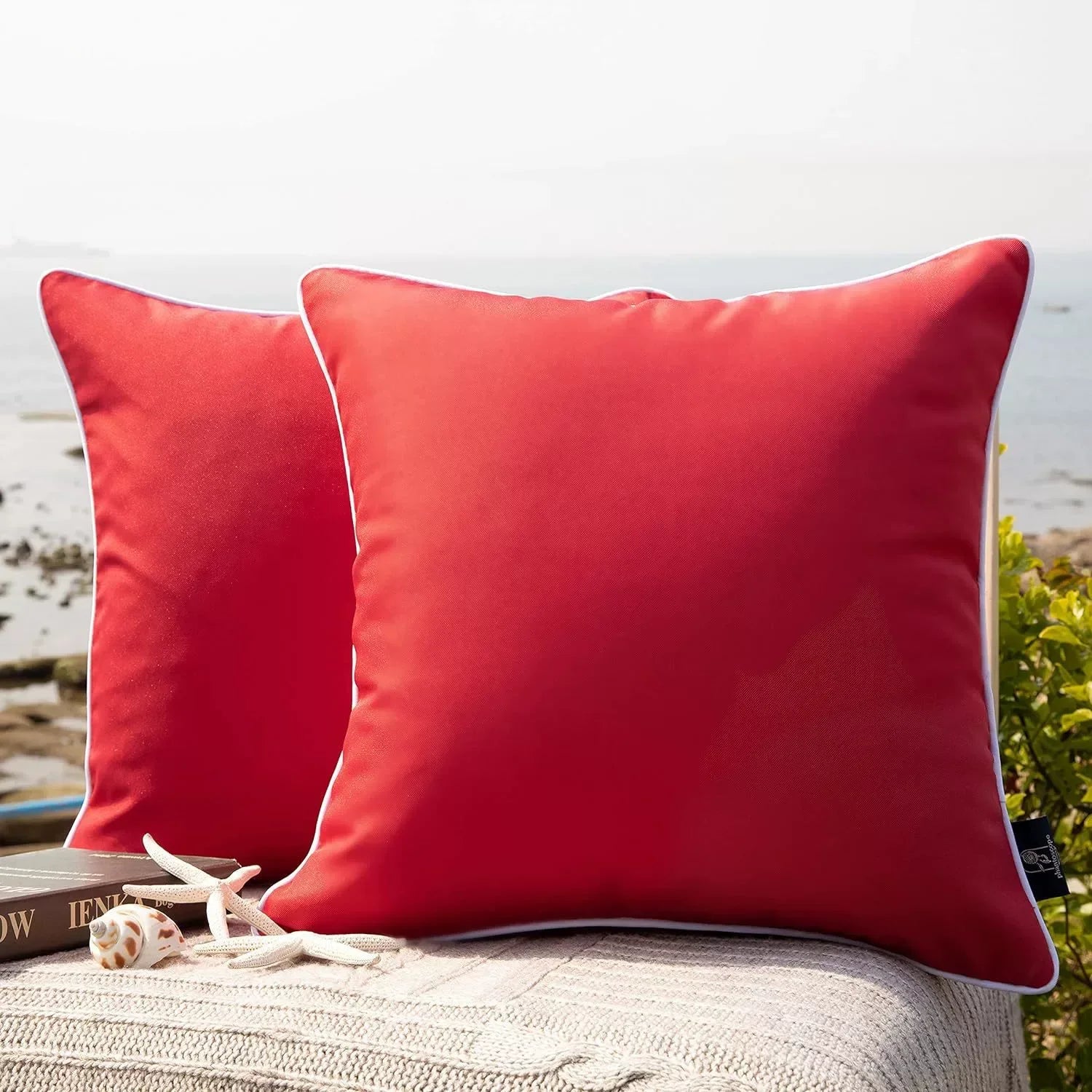 Outdoor Waterproof Pillow Covers Square
