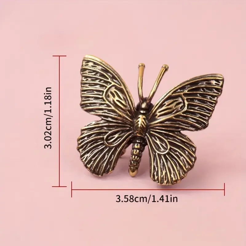 Copper Craft Brass Solid Owl Statue, Creative Animal Desk Ornaments, Desktop  Home Decoration, Collectible, Cute Statue Ornament