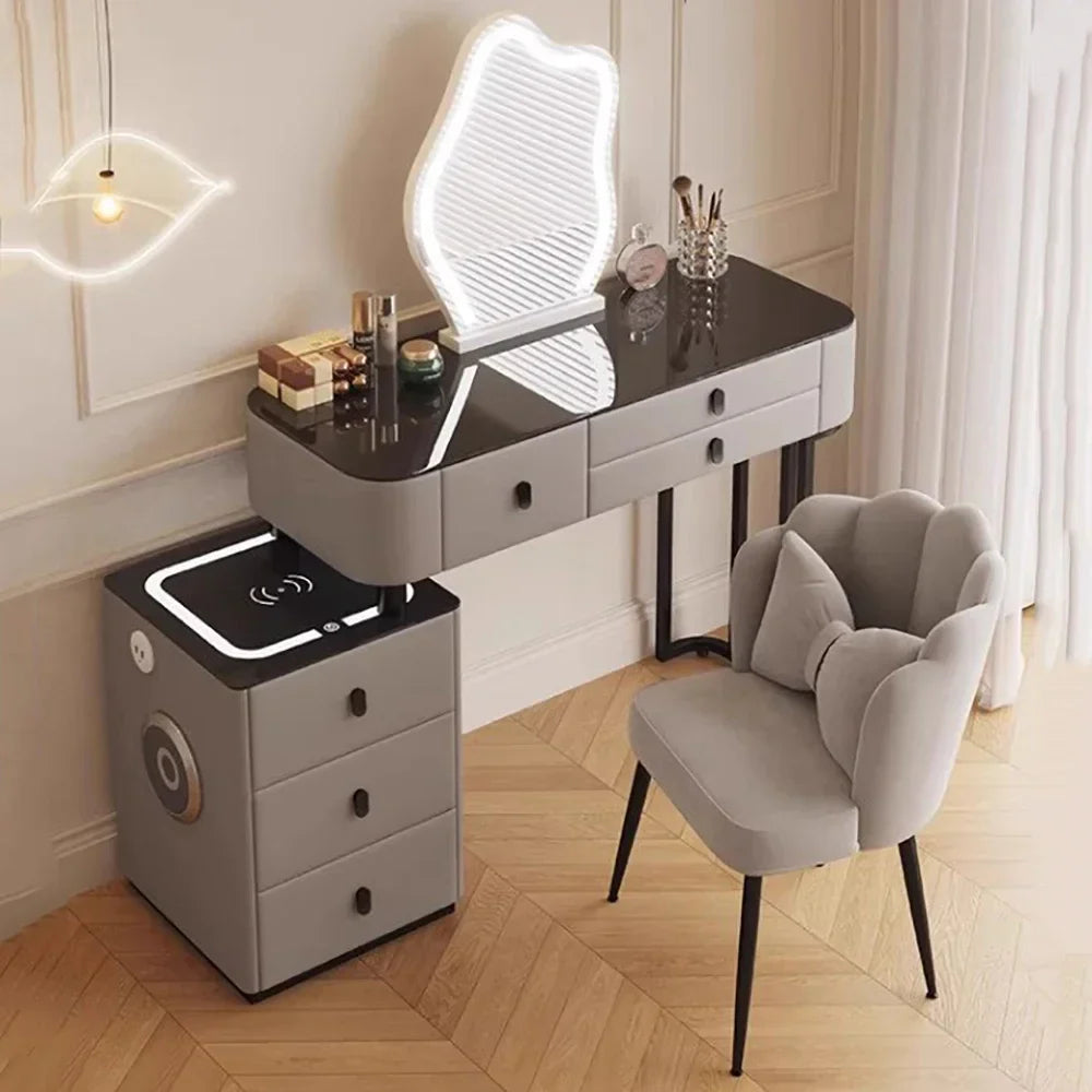 Modern Bedroom Vanity Table Storage Decor Dresser Vanity Table Drawer Coiffeuse Maquillage Meuble Femme Bedroom Furniture