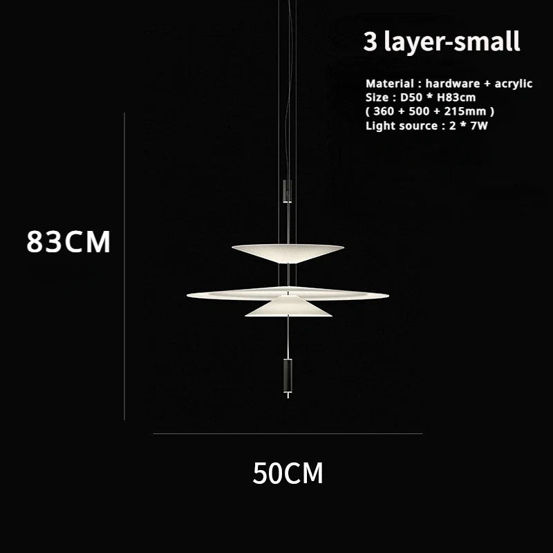 DecorBites™ Flying Saucer LED Pendant Lamps