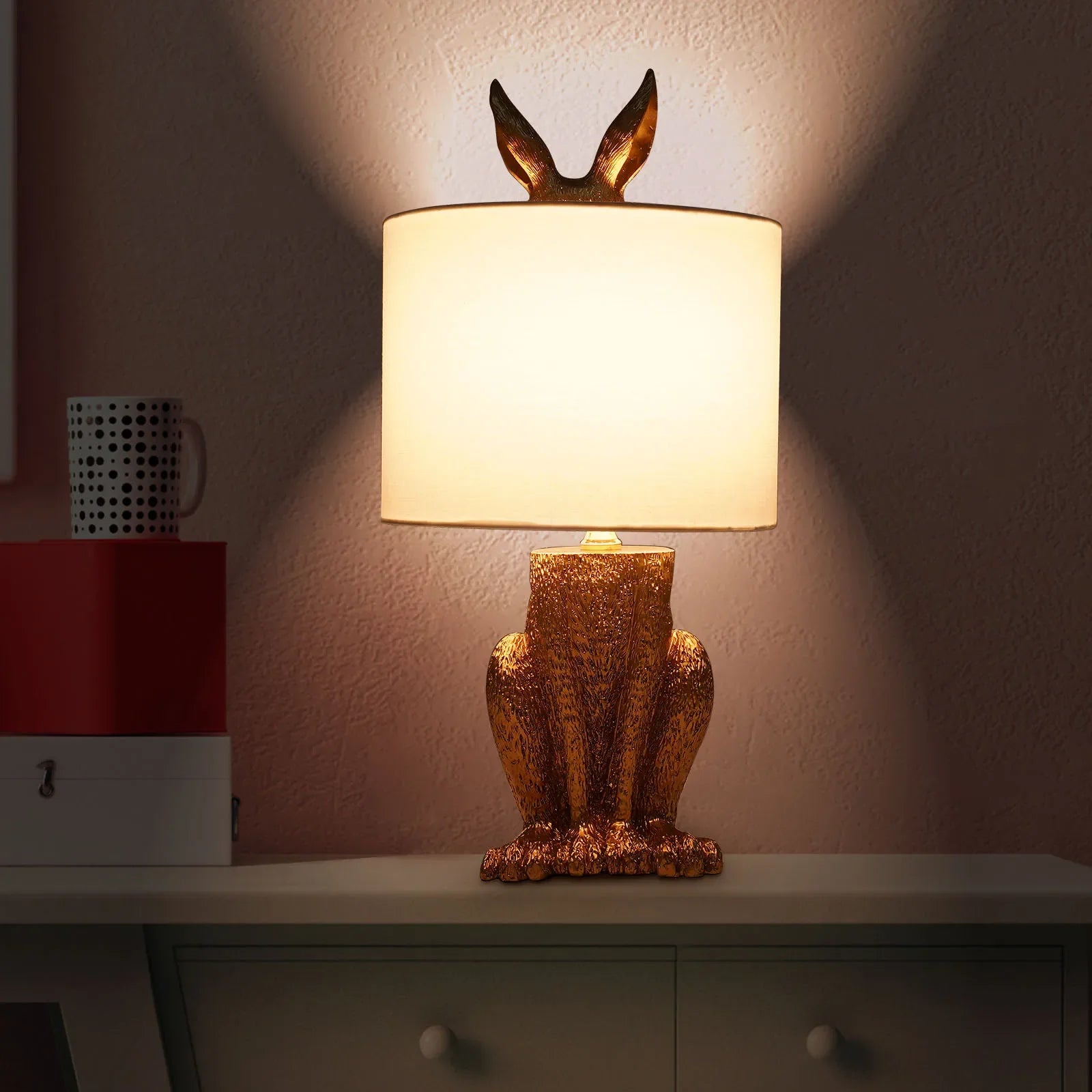 Nordic Modern Resin Rabbit Table Lamps Retro Industrial Desk Lights for Living Room Bedroom Bedside Study Decorative Lights-4