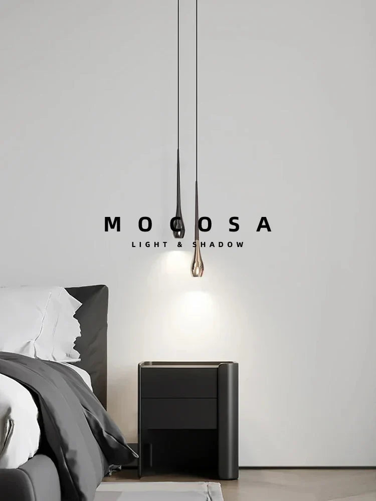 DecorBites™ Bedside Pendant Lights Remote Dimming
