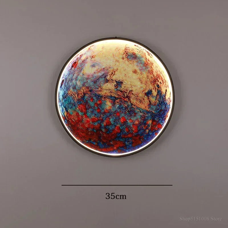 Dlight Decor Planet Mural Wall Light for Interiors