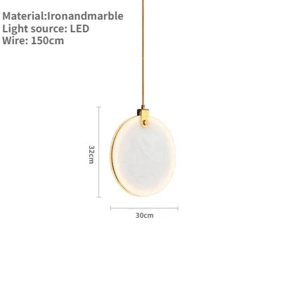 DecorBites™ Marble Pendant Lights Modern Hanging