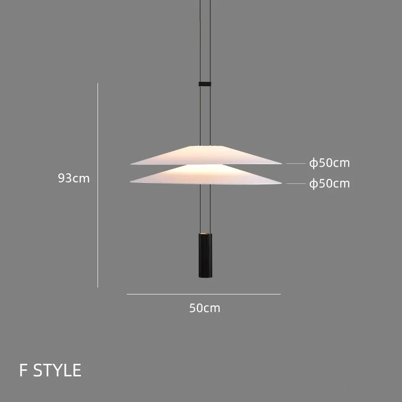 DecorBites™ Pendant Light Circular Hanging Lamp